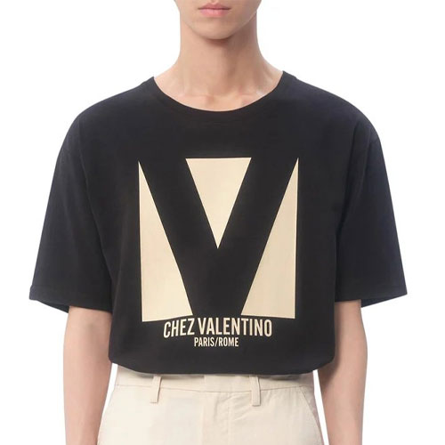 [VLTN] ビッグポイントロゴTシャツ/半袖